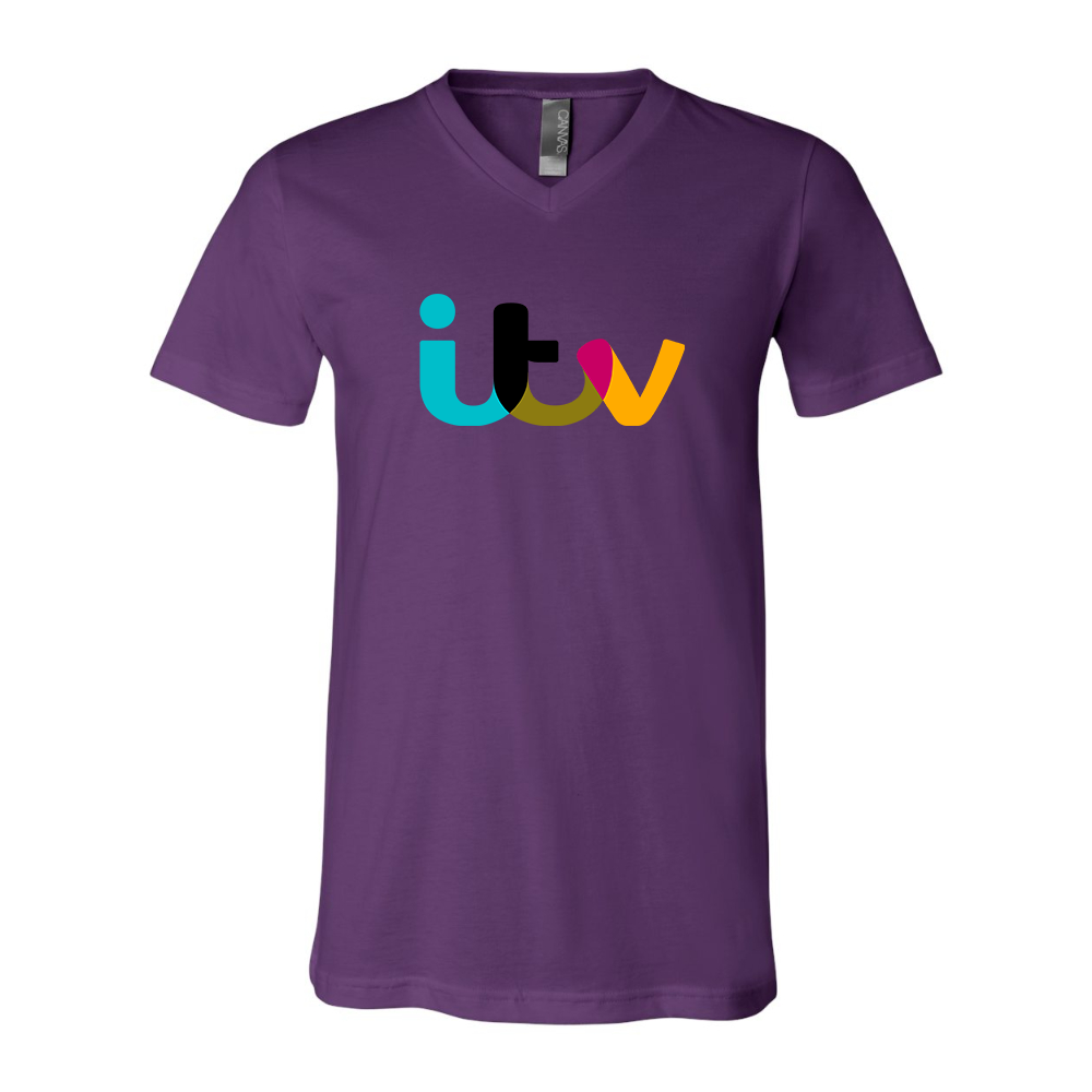 Itv  BELLA  CANVAS - Jersey V-Neck T-Shirt