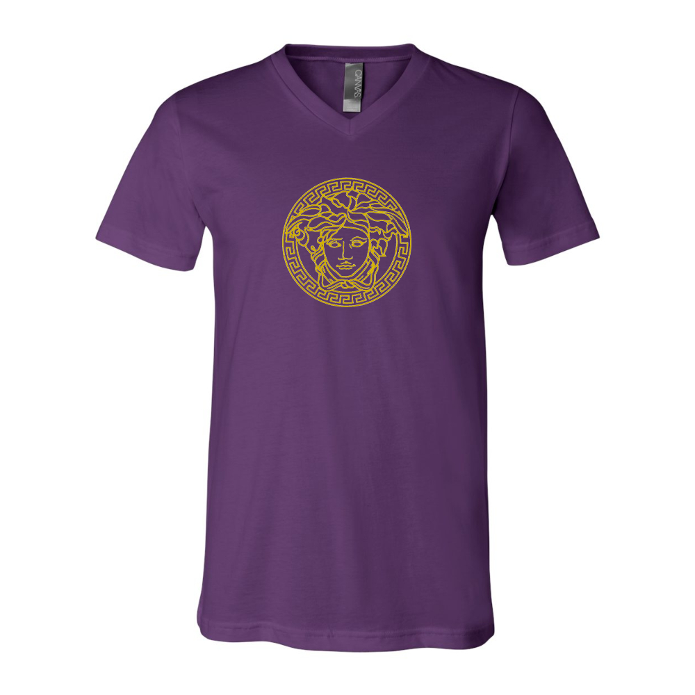 Versace Thumbnail BELLA  CANVAS - Jersey V-Neck T-Shirt