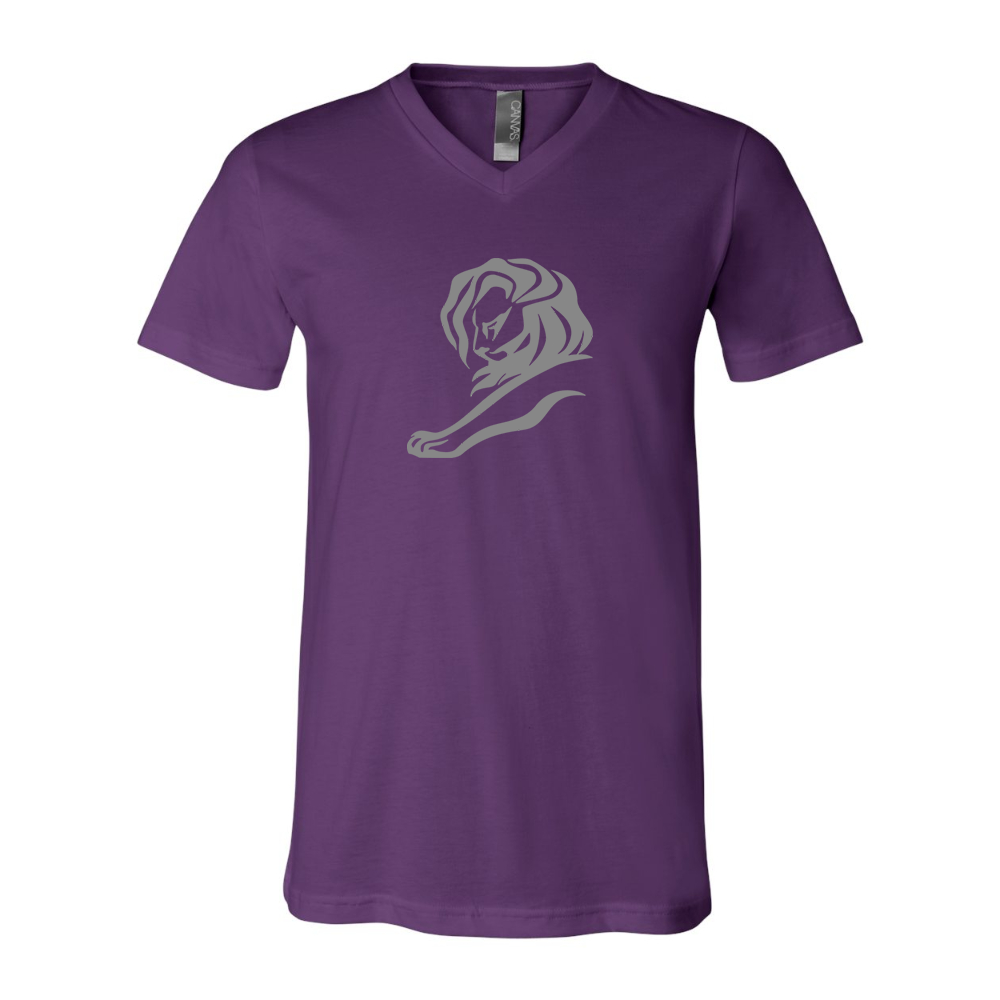 Cannes Lions  BELLA  CANVAS - Jersey V-Neck T-Shirt