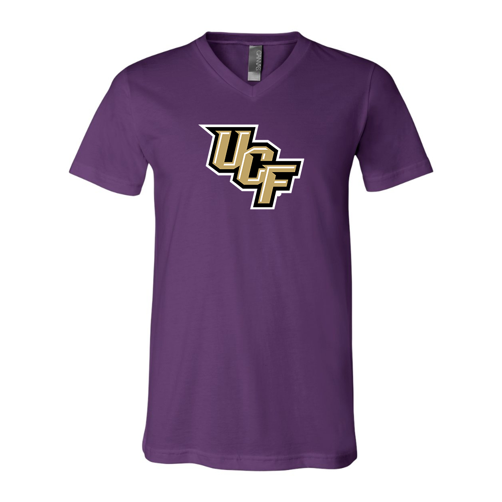 Central Florida Knights   BELLA  CANVAS - Jersey V-Neck T-Shirt