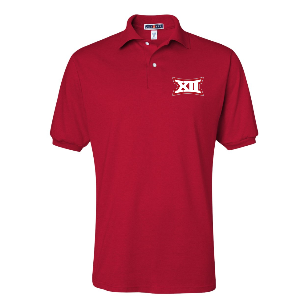 Men's  Big 12 Conference JERZEES  SpotShield polo