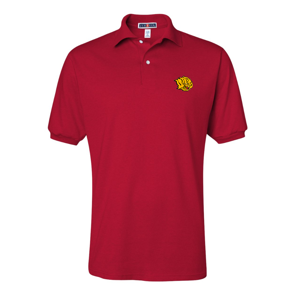 Men's  Arkansas PB Golden Lions JERZEES  SpotShield polo