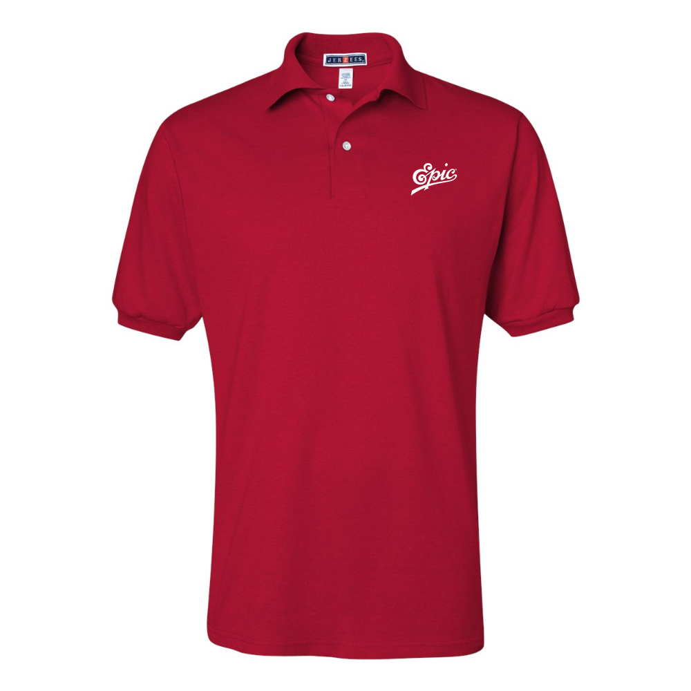 Men's  Epic Records JERZEES  SpotShield polo