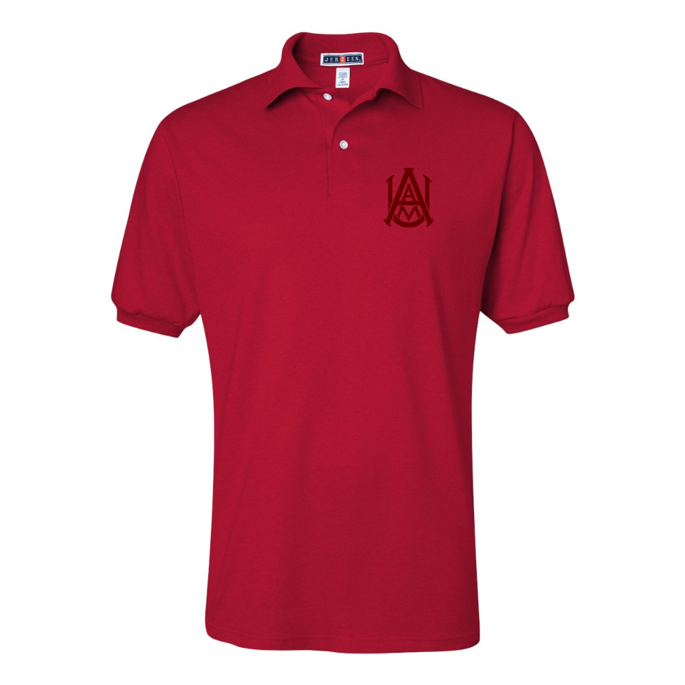 Men's Alabama AM Bulldogs JERZEES  SpotShield polo