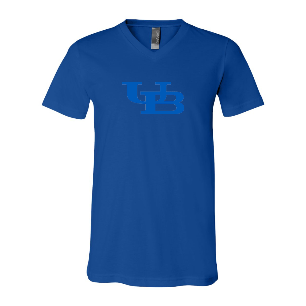 Buffalo Bulls BELLA  CANVAS - Jersey V-Neck T-Shirt