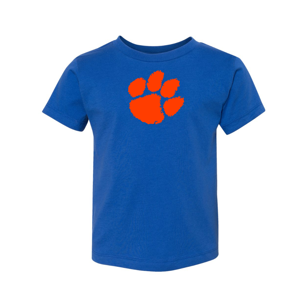 Clemson Tigers BELLA  CANVAS Toddler Jersey Tee