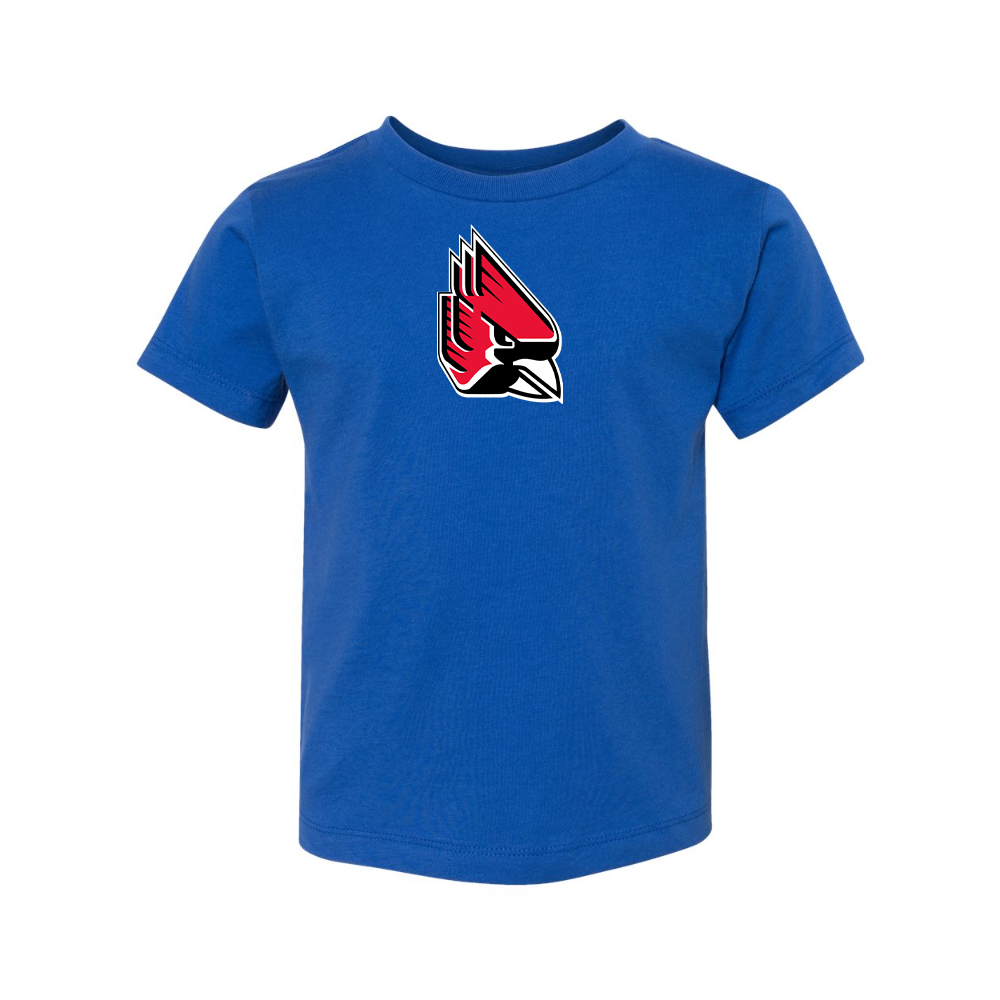 Ball State Cardinals BELLA  CANVAS Toddler Jersey Tee