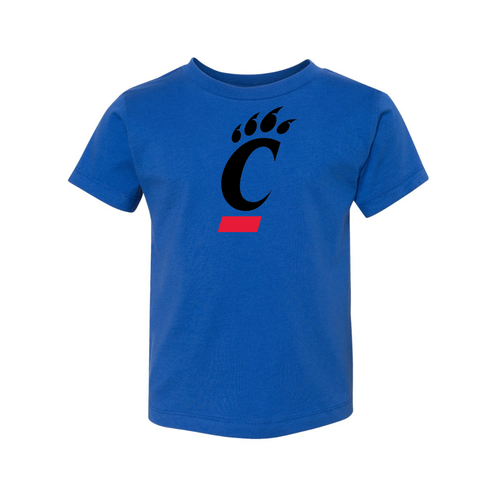 Cincinnati Bearcats BELLA  CANVAS Toddler Jersey Tee