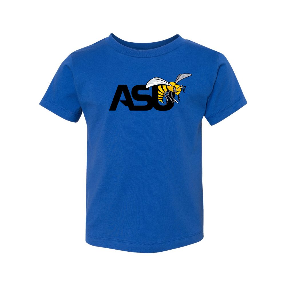 Alabama State Hornets  BELLA  CANVAS Toddler Jersey Tee