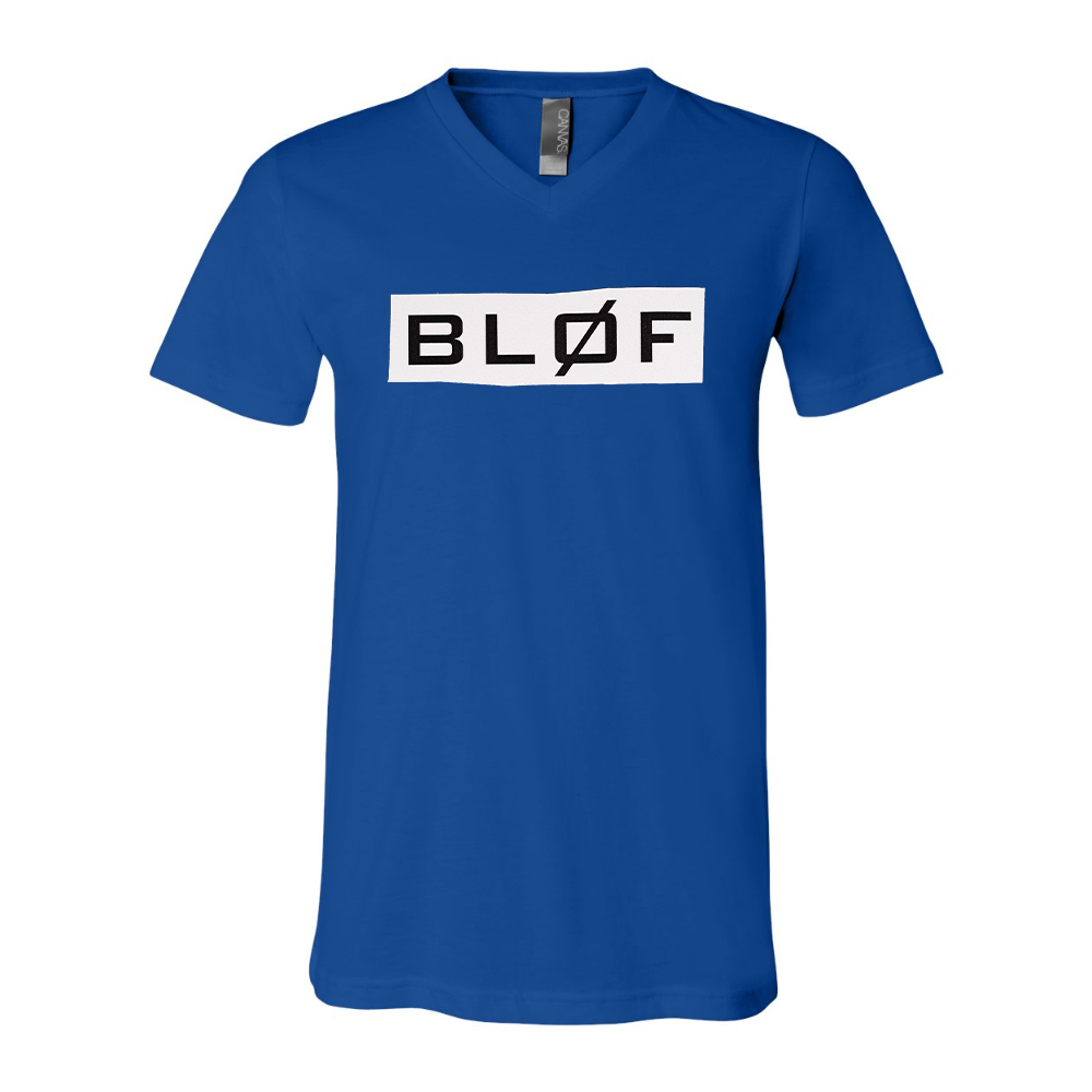 BLØF  BELLA  CANVAS - Jersey V-Neck T-Shirt