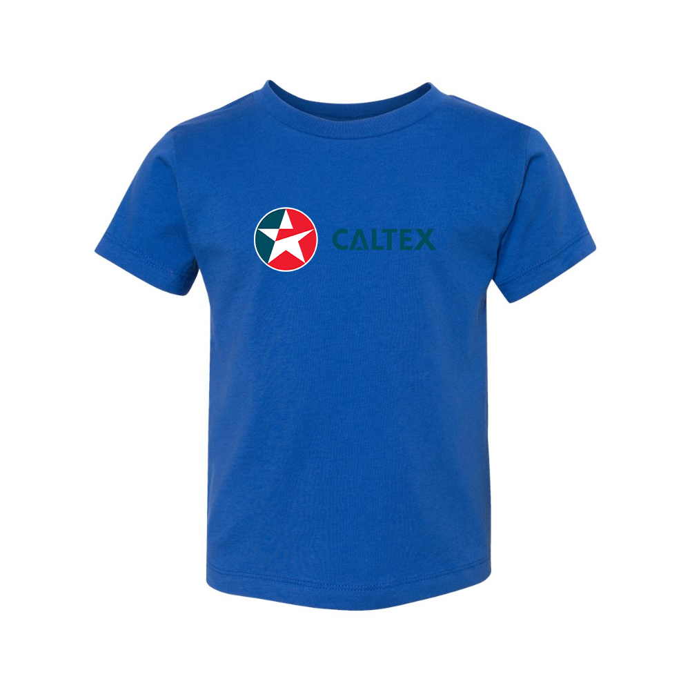 Caltex Gas Station BELLA  CANVAS Toddler Jersey Tee