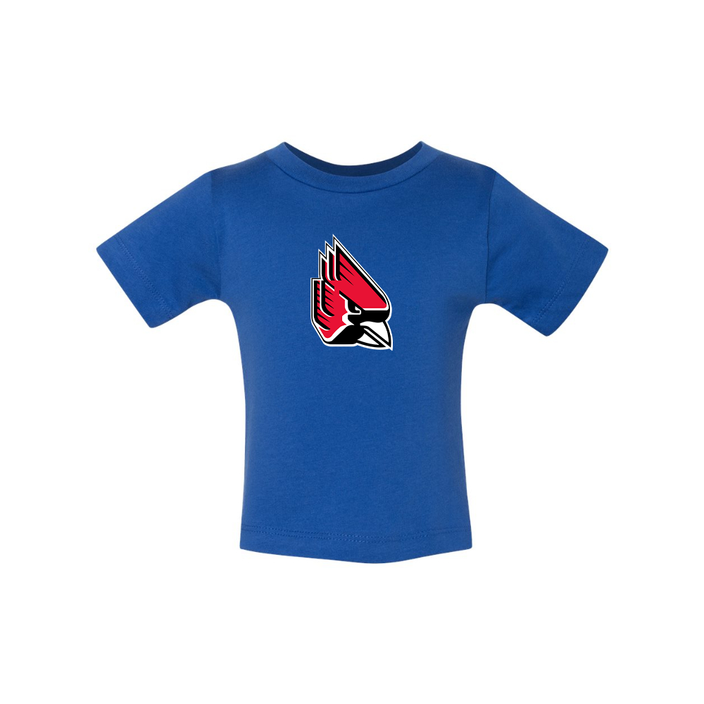 Ball State Cardinals BELLA CANVAS Infant Jersey Tee