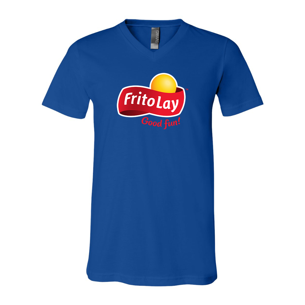Frito Lay BELLA  CANVAS - Jersey V-Neck T-Shirt