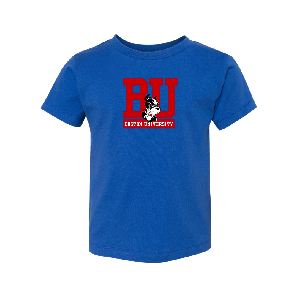 Boston University Terriers BELLA  CANVAS Toddler Jersey Tee