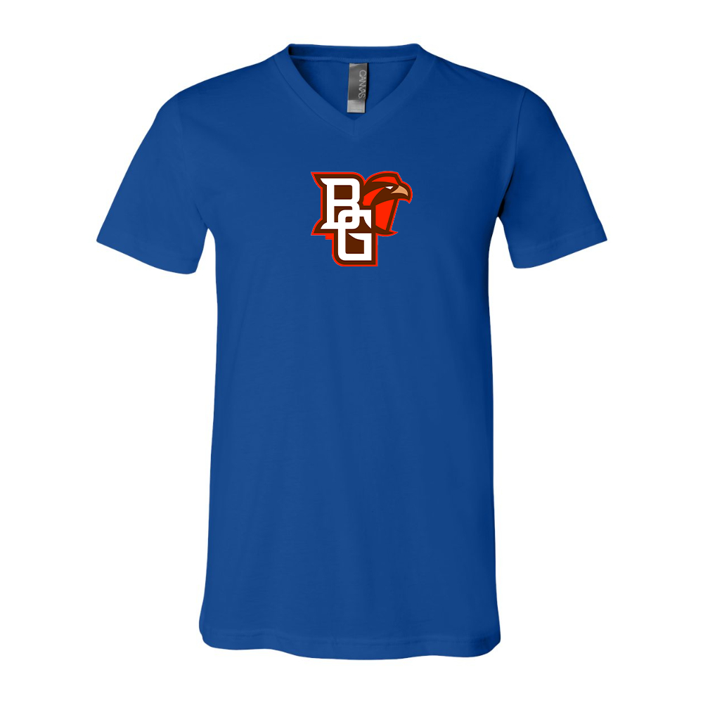 Bowling Green Falcons   BELLA  CANVAS - Jersey V-Neck T-Shirt