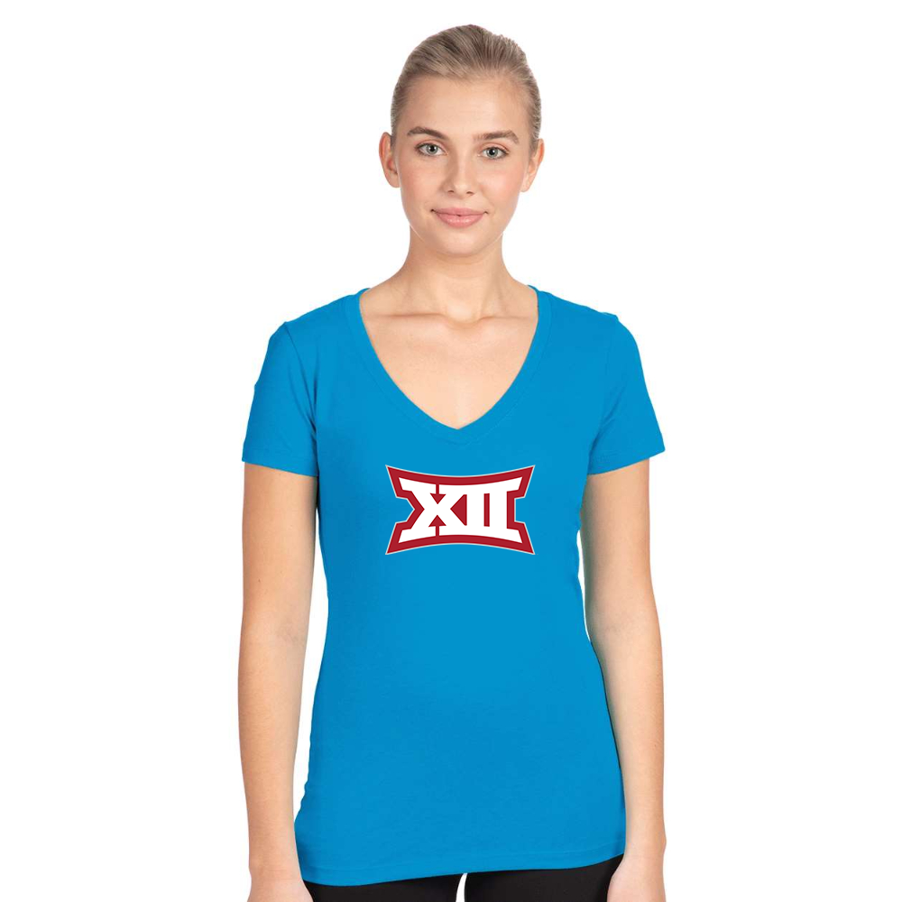 Women's Big 12 Conference Next Level V-Neck T-Shirt