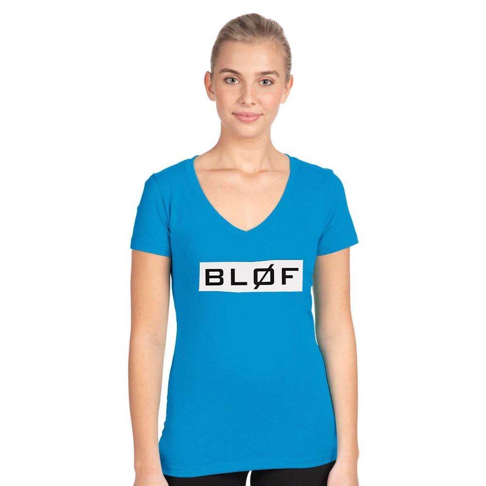 Women's BLØF   Next Level V-Neck T-Shirt