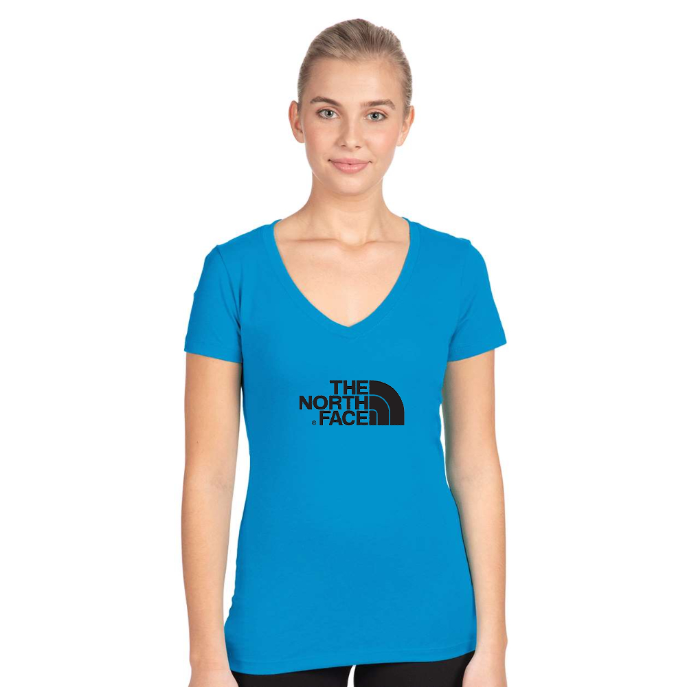 Women's  The North Face Black Next Level V-Neck T-Shirt