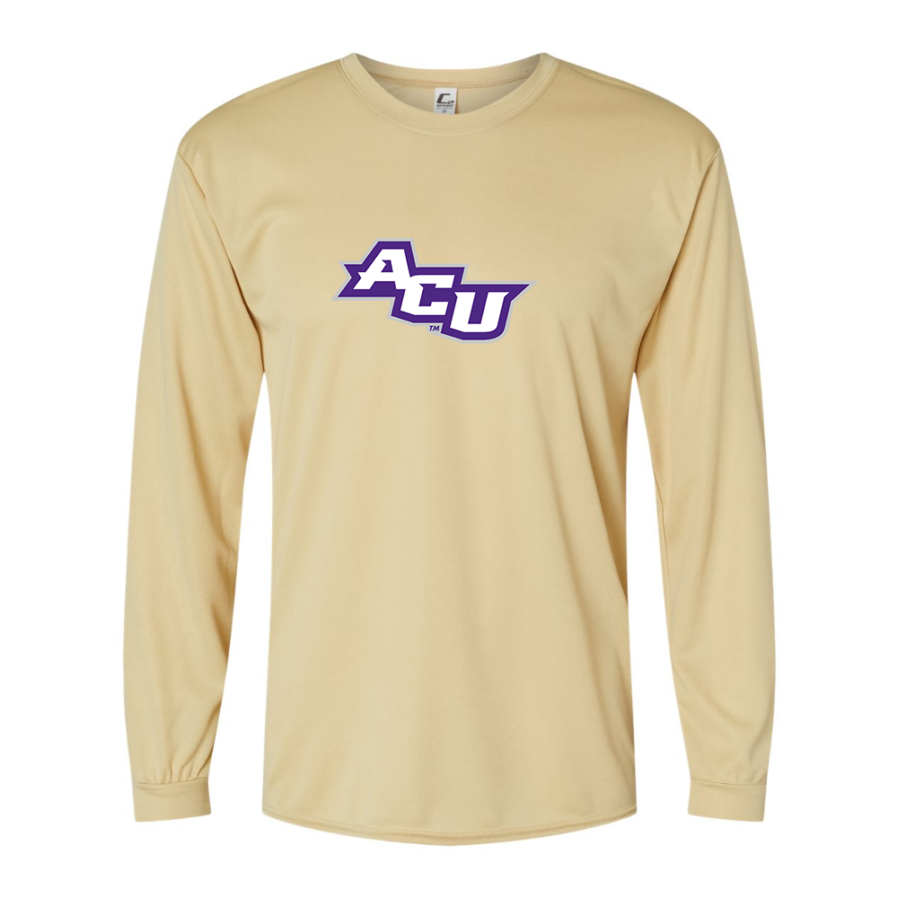 Men's Abilene Christian Wildcats   Performance Long Sleeve T-Shirt