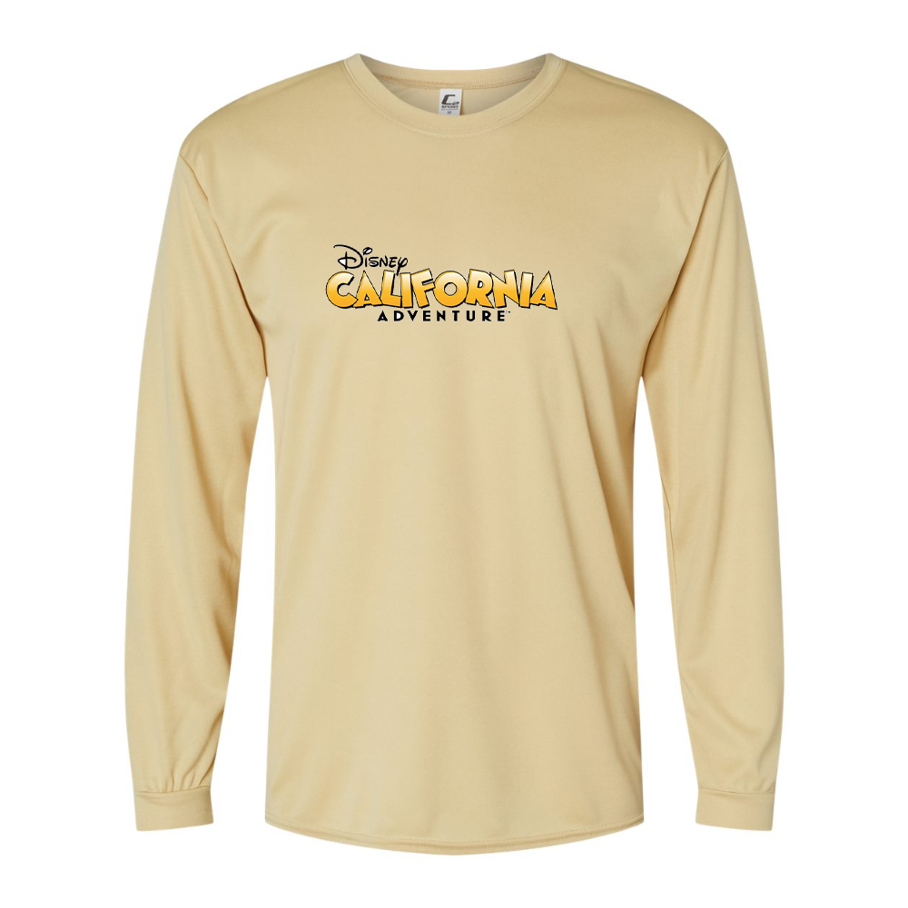Men's  Disney California Adventurel Performance Long Sleeve T-Shirt