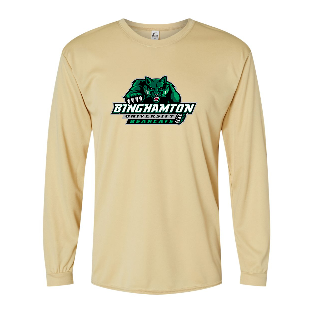 Men's Binghamton Bearcats  Performance Long Sleeve T-Shirt