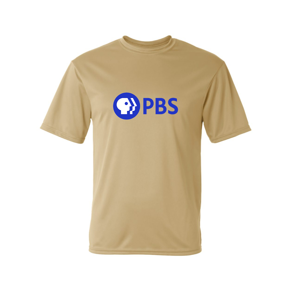 Men's  PBS Blue Performance T-Shirt