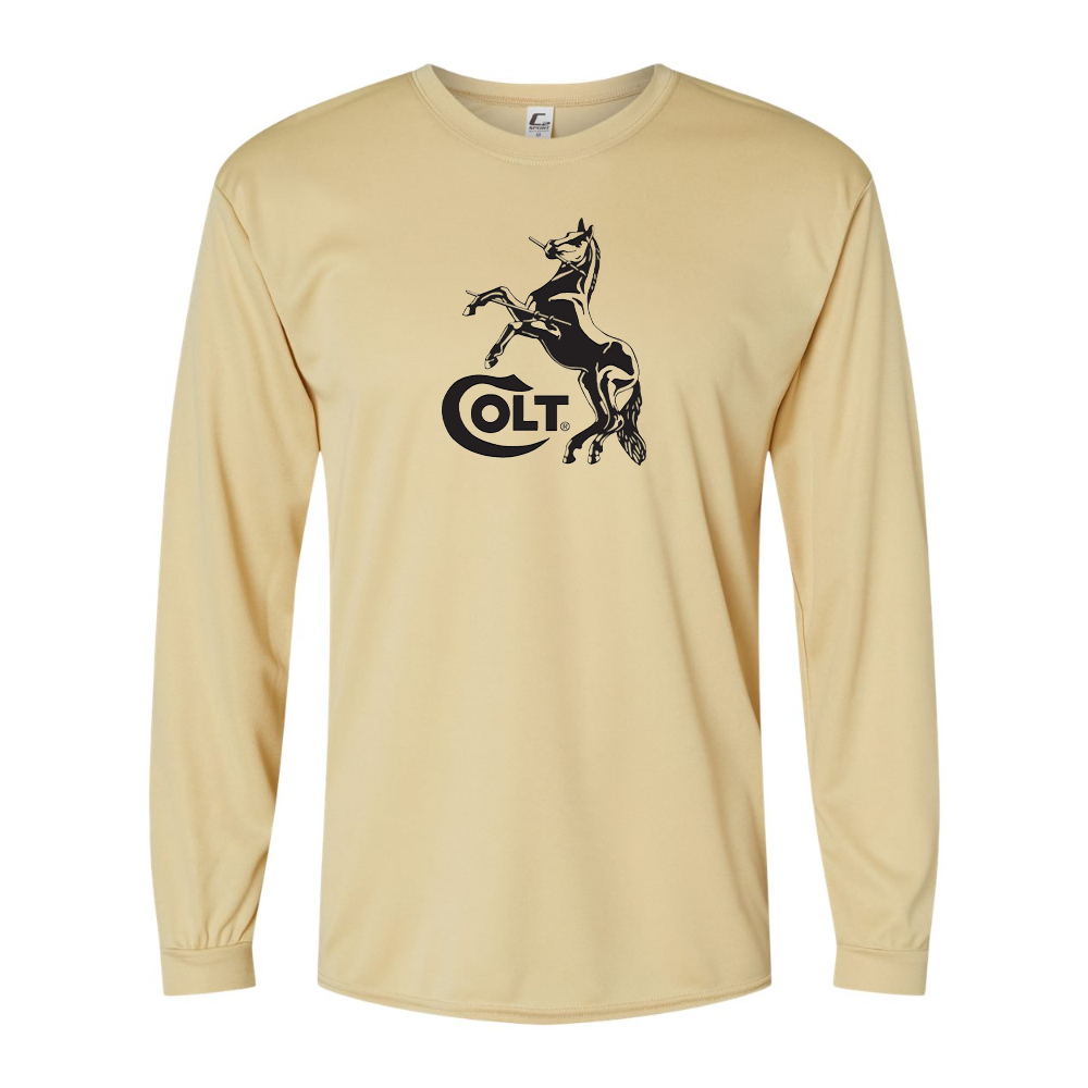 Men's  Colt Horse  Performance Long Sleeve T-Shirt
