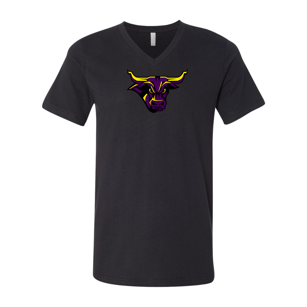 Minnesota State Mavericks  BELLA  CANVAS - Jersey V-Neck T-Shirt
