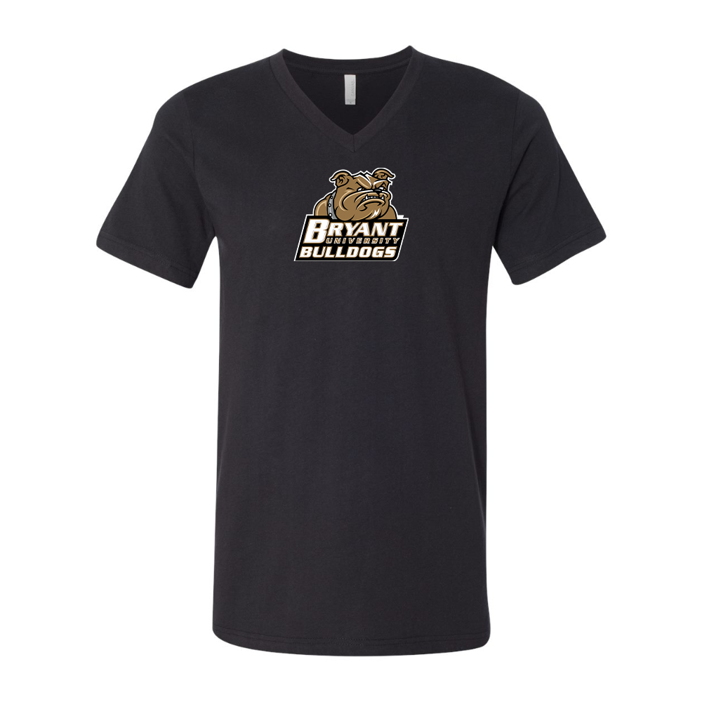 Bryant Bulldogs BELLA  CANVAS - Jersey V-Neck T-Shirt