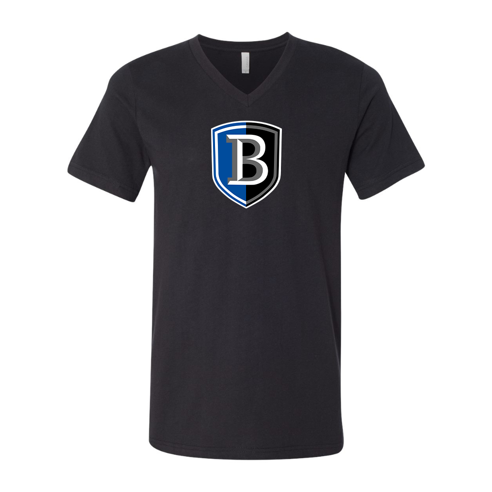 Bentley Falcons BELLA  CANVAS - Jersey V-Neck T-Shirt