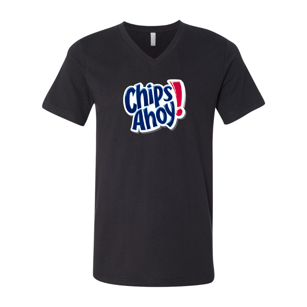 Chips Ahoy BELLA  CANVAS - Jersey V-Neck T-Shirt