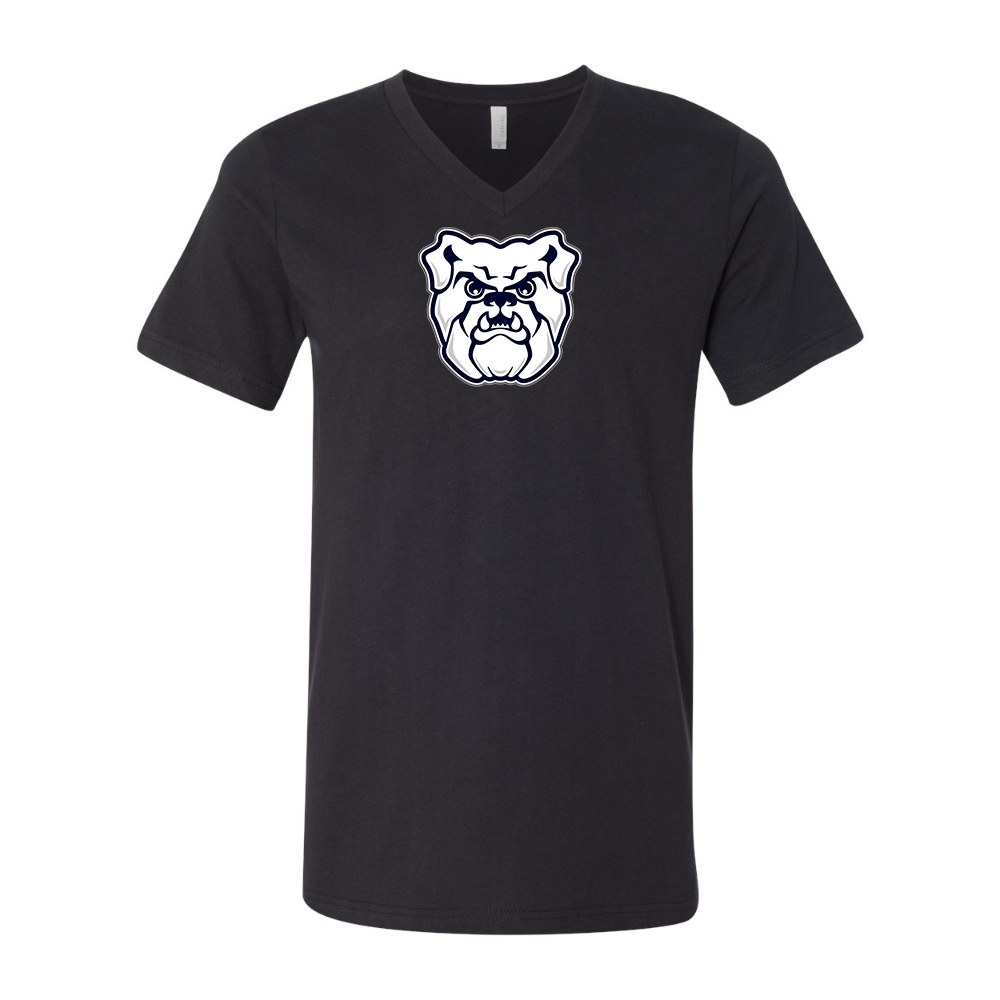 Butler Bulldogs BELLA  CANVAS - Jersey V-Neck T-Shirt