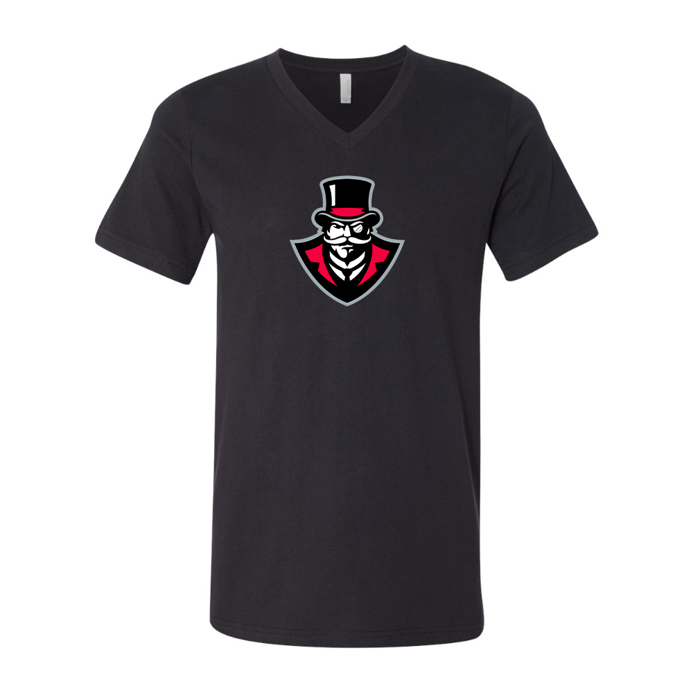 Austin Peay Governors BELLA  CANVAS - Jersey V-Neck T-Shirt
