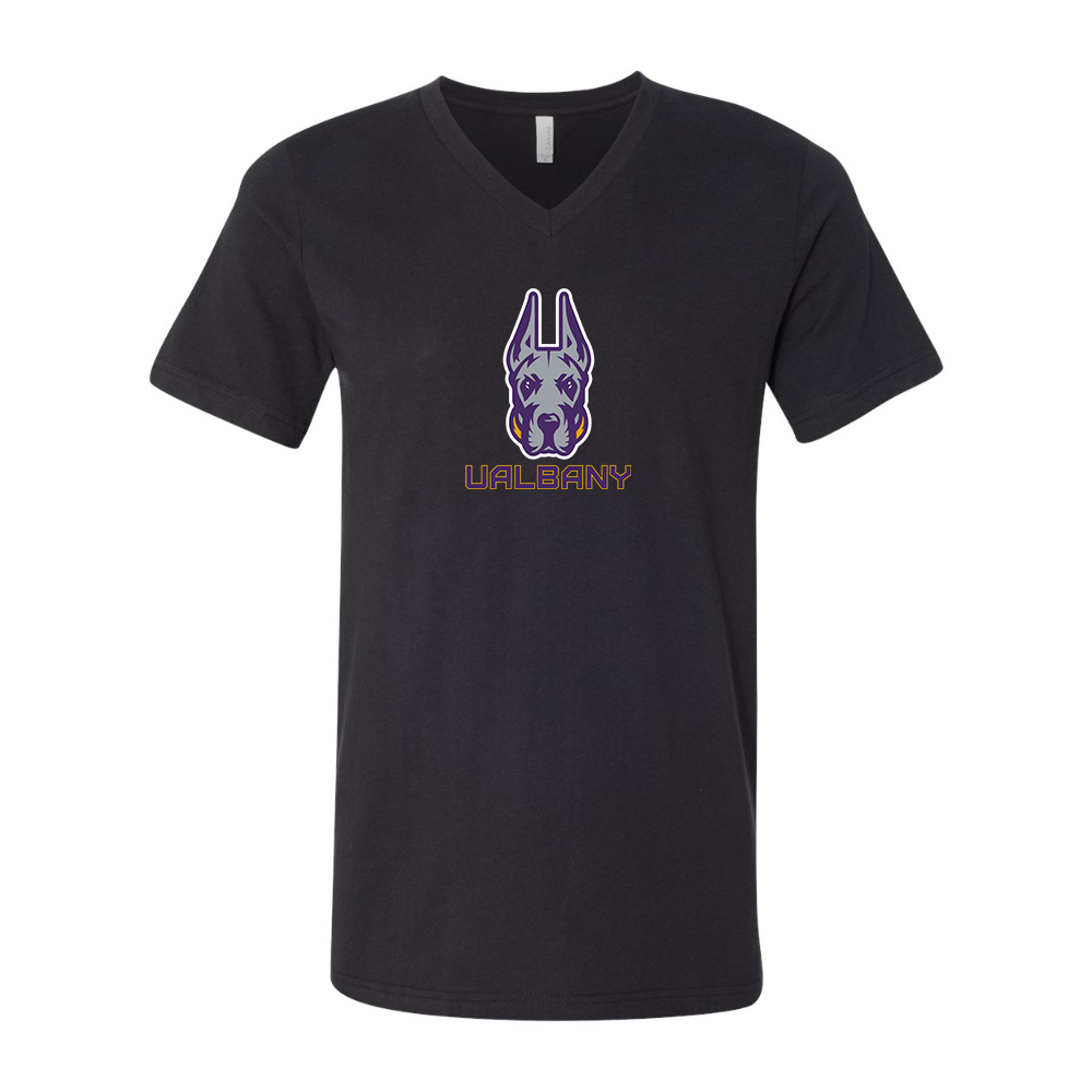 Albany Great Danes  BELLA  CANVAS - Jersey V-Neck T-Shirt