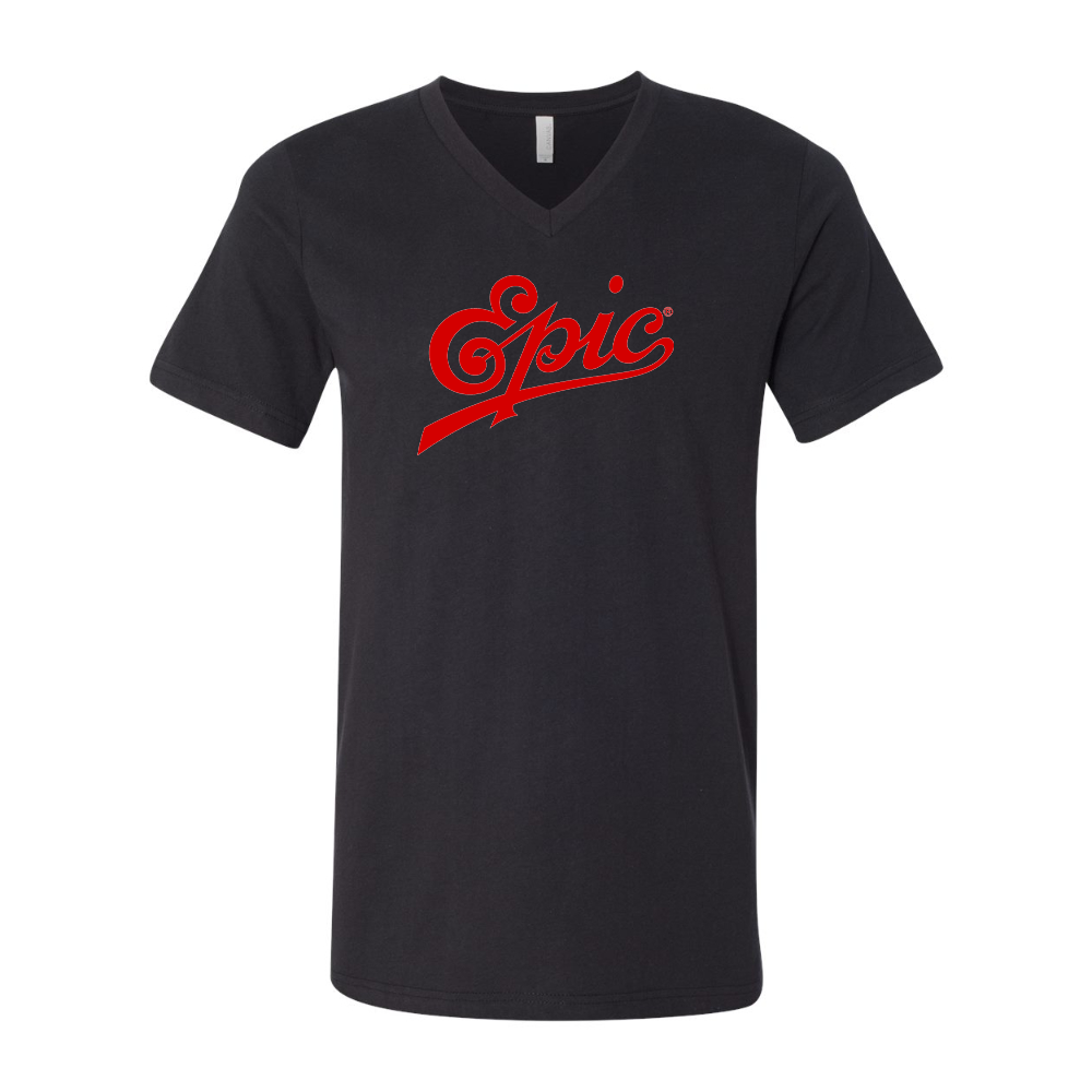 Epic Records BELLA  CANVAS - Jersey V-Neck T-Shirt