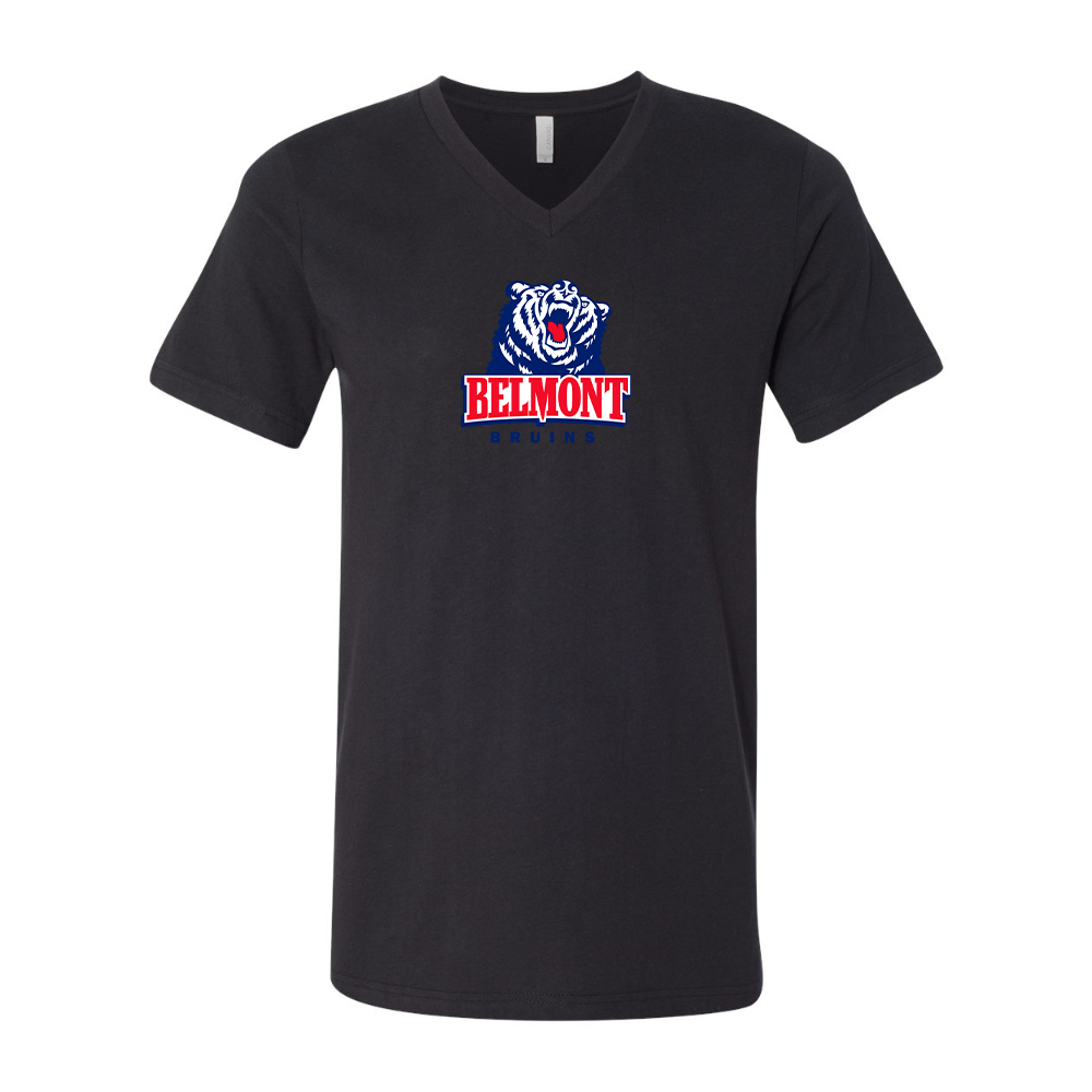 Belmont Bruins  BELLA  CANVAS - Jersey V-Neck T-Shirt