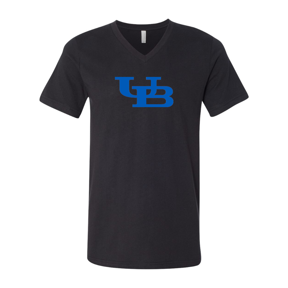 Buffalo Bulls BELLA  CANVAS - Jersey V-Neck T-Shirt