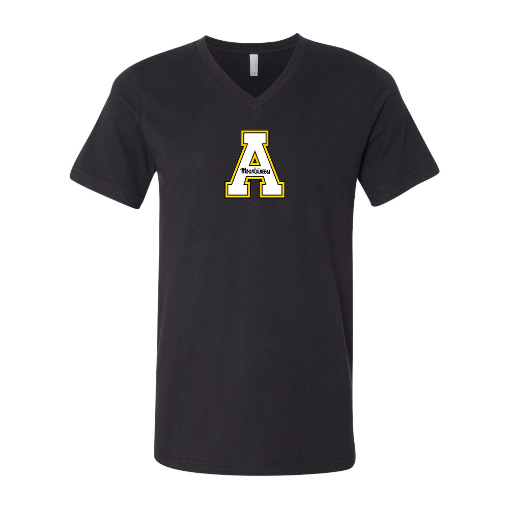 Appalachian State Mountaineers BELLA  CANVAS - Jersey V-Neck T-Shirt