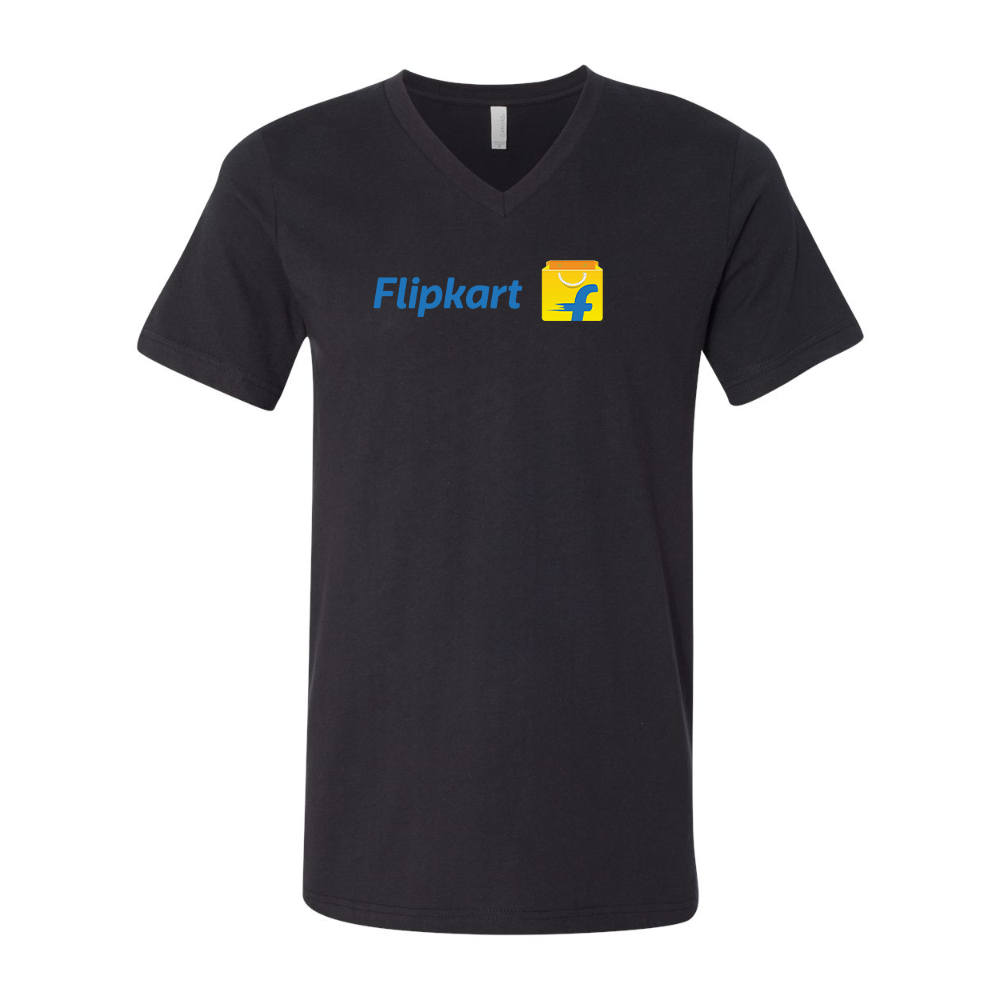 Flipkart BELLA  CANVAS - Jersey V-Neck T-Shirt