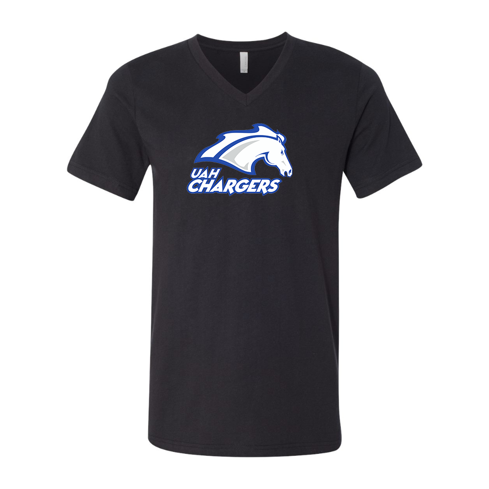 Alabama Huntsville Chargers  BELLA  CANVAS - Jersey V-Neck T-Shirt