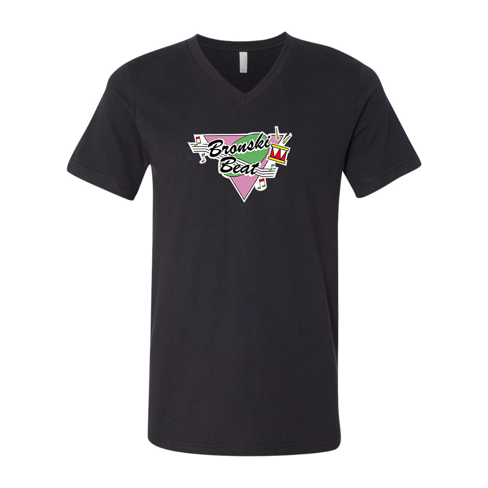 Bronski Beat BELLA  CANVAS - Jersey V-Neck T-Shirt