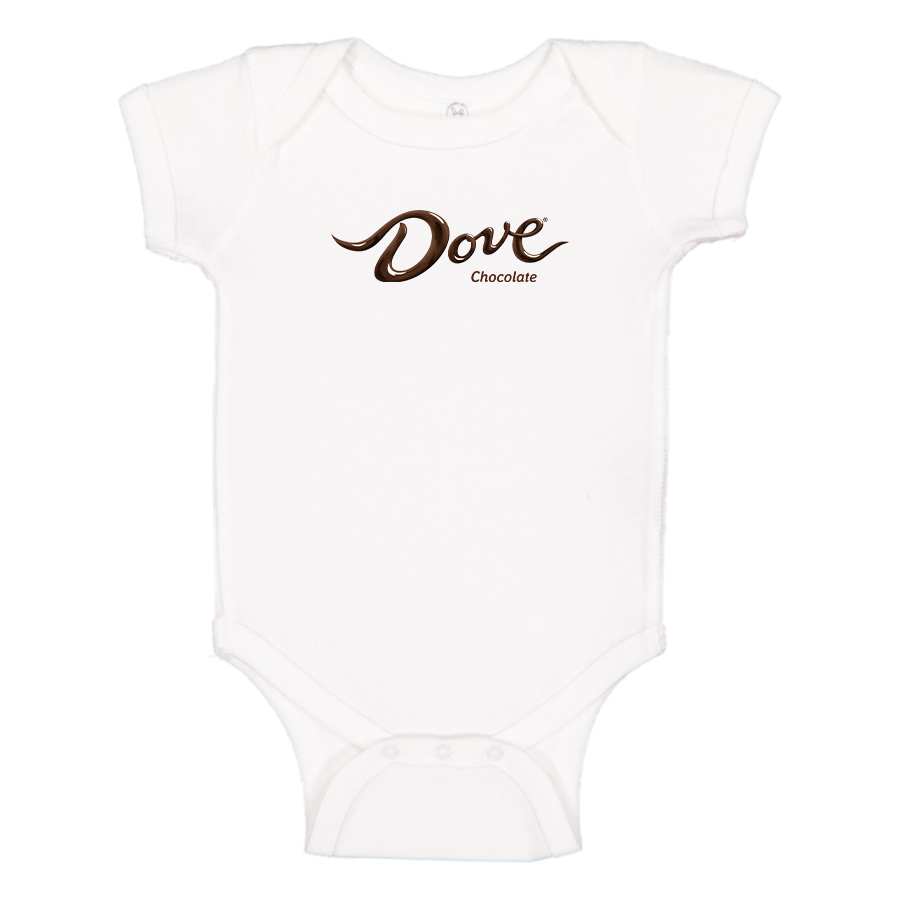 Dove Сhocolate Logo Baby Onesie Romper
