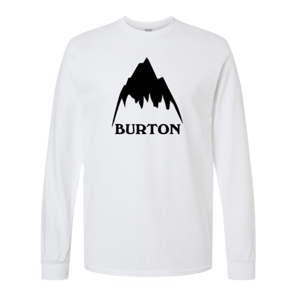 Men's  Burton Mountain  Gildan Heavy Cotton Long Sleeve T-Shirt