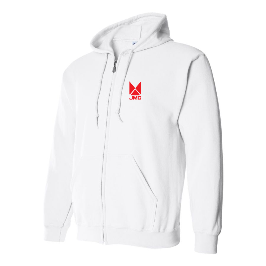 Men's Jiangling Motors Corporation Logo Zipper Hoodie