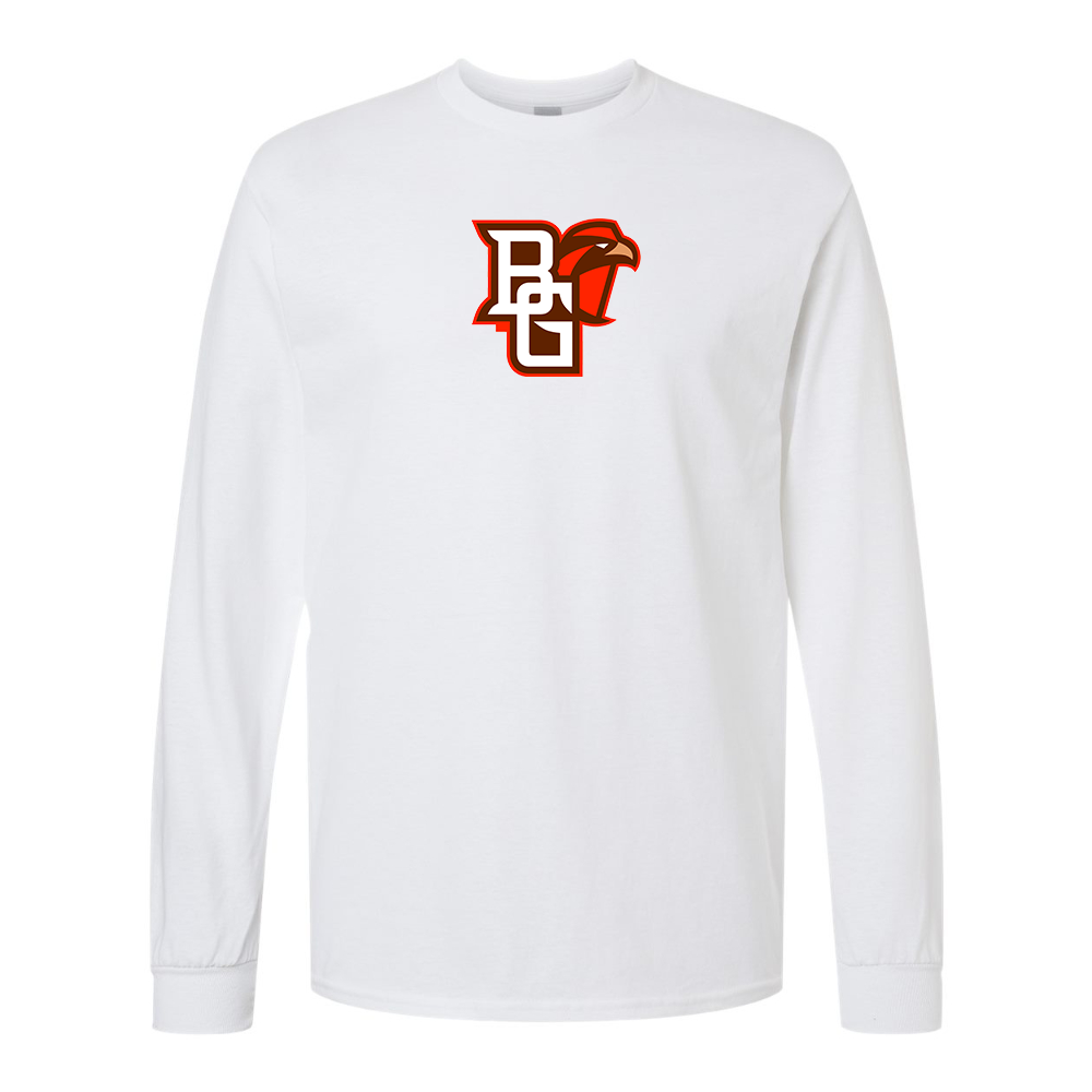Men's Bowling Green Falcons  Gildan Heavy Cotton Long Sleeve T-Shirt