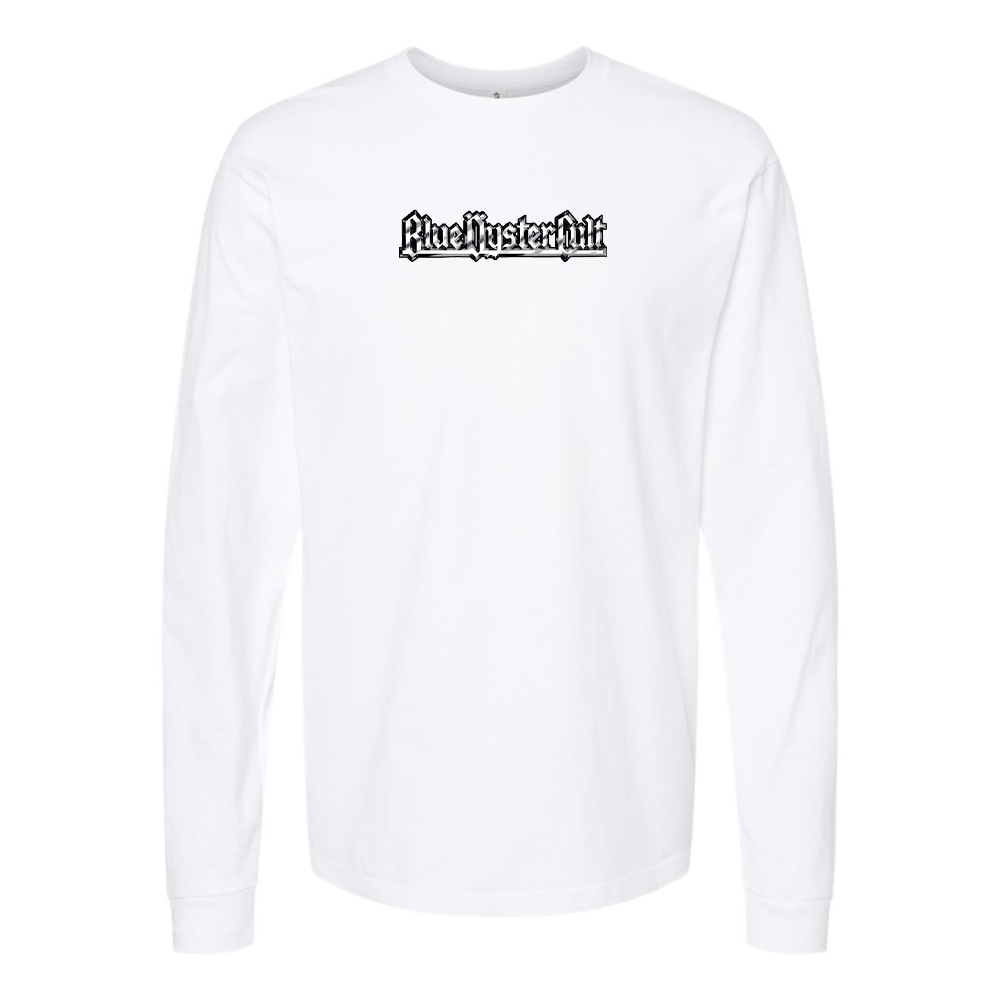 Men's  Blue Öyster Cult  Cotton Long Sleeve T-Shirt
