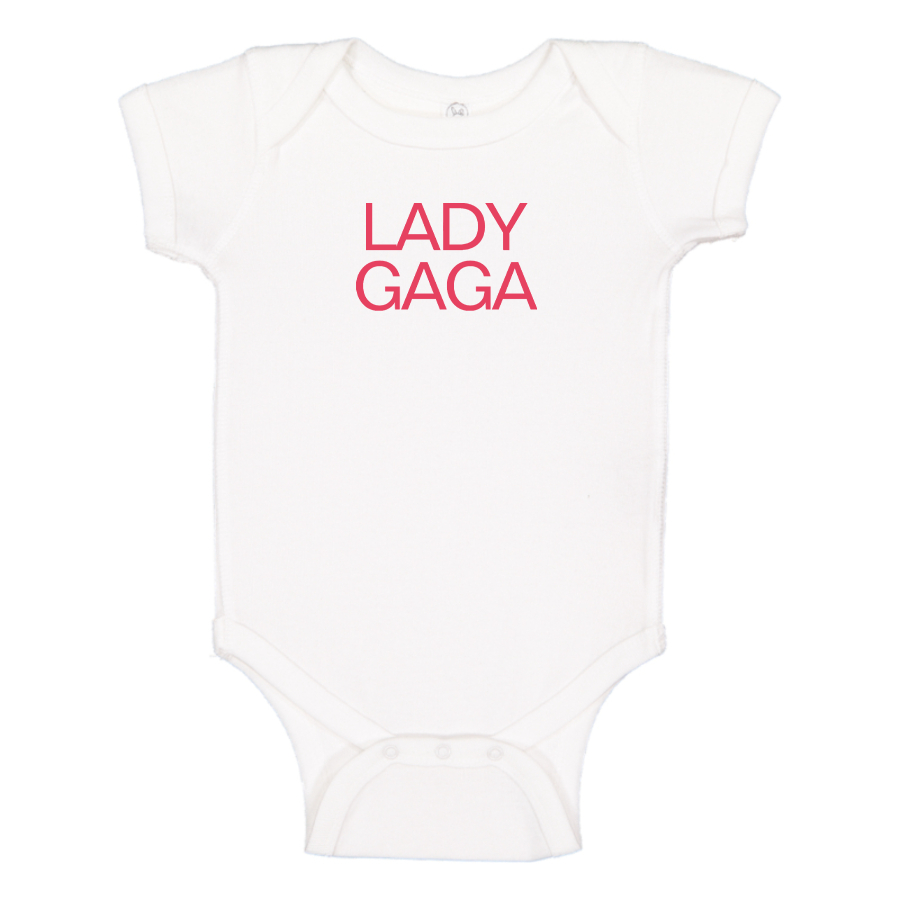 Lady Gaga Logo Baby Onesie Romper