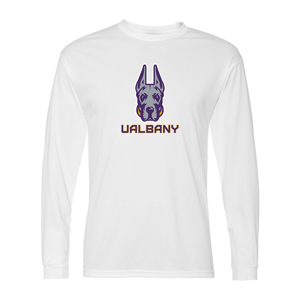 Men's Albany Great Danes  Performance Long Sleeve T-Shirt
