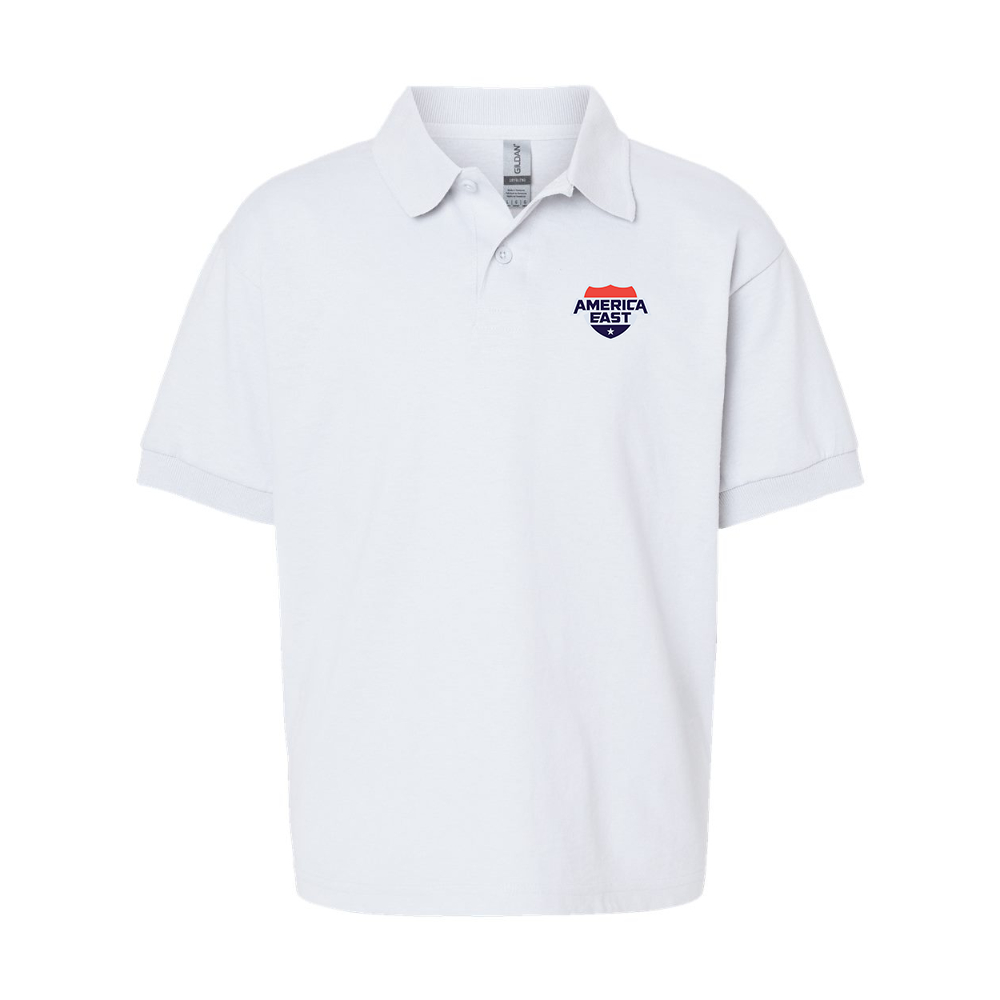 Youth  America East Conference Gildan Dry Blend Jersey Polo