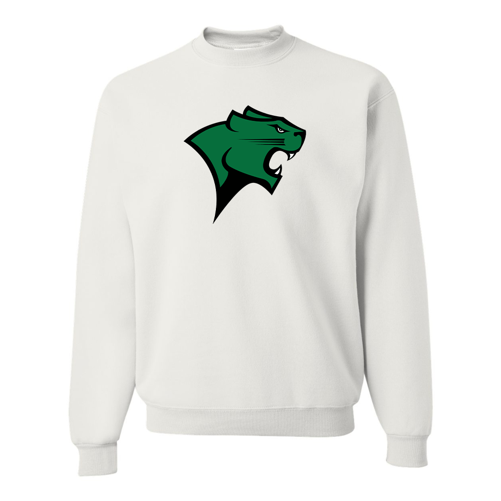 Men's Chicago State Cougars  JERZEES NuBlend Crewneck Sweatshirt